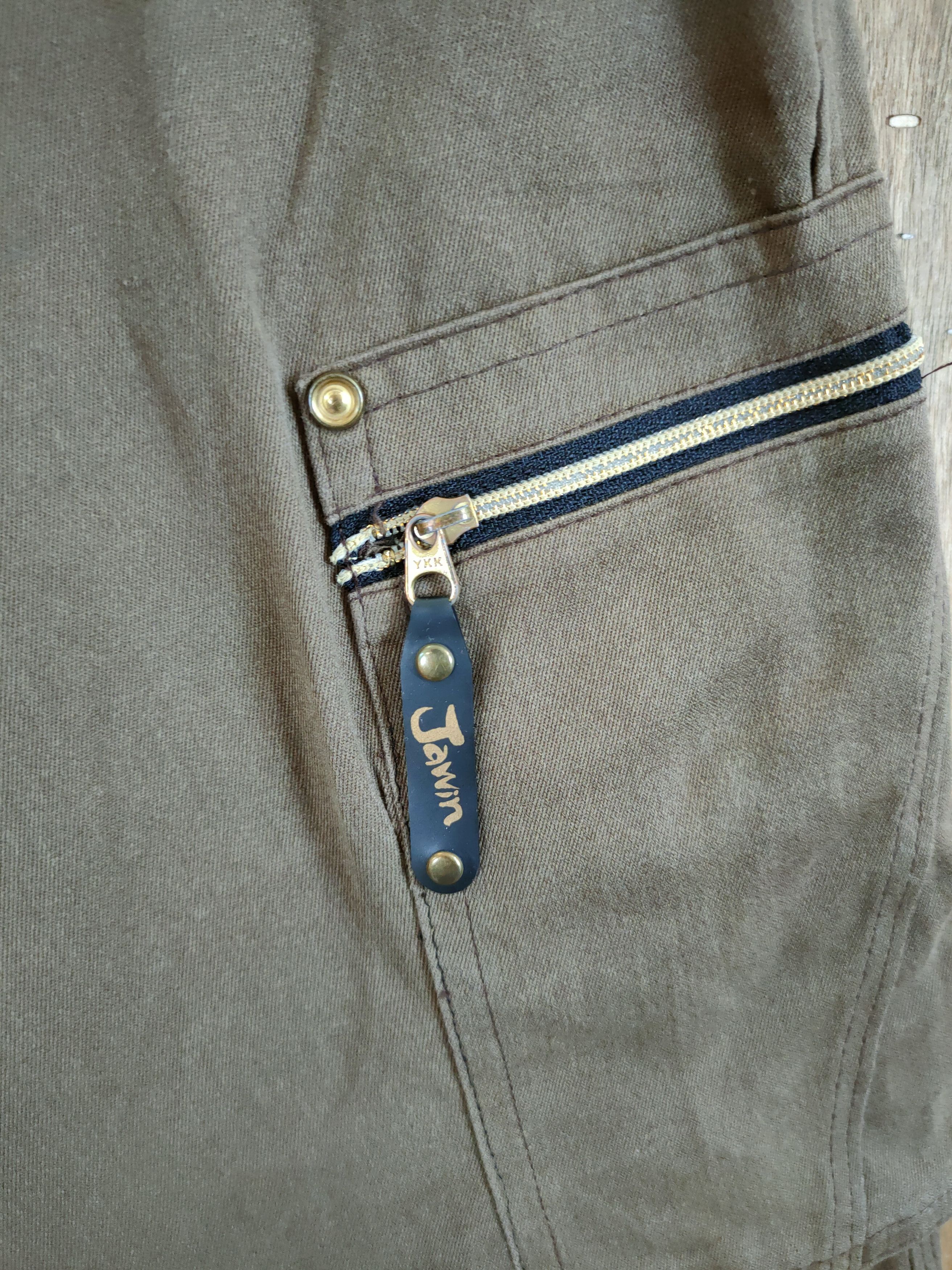 Japanese Brand DLL Jawin brown multi pocket tactical cargo pants #1126 Size US 31 - 4 Thumbnail
