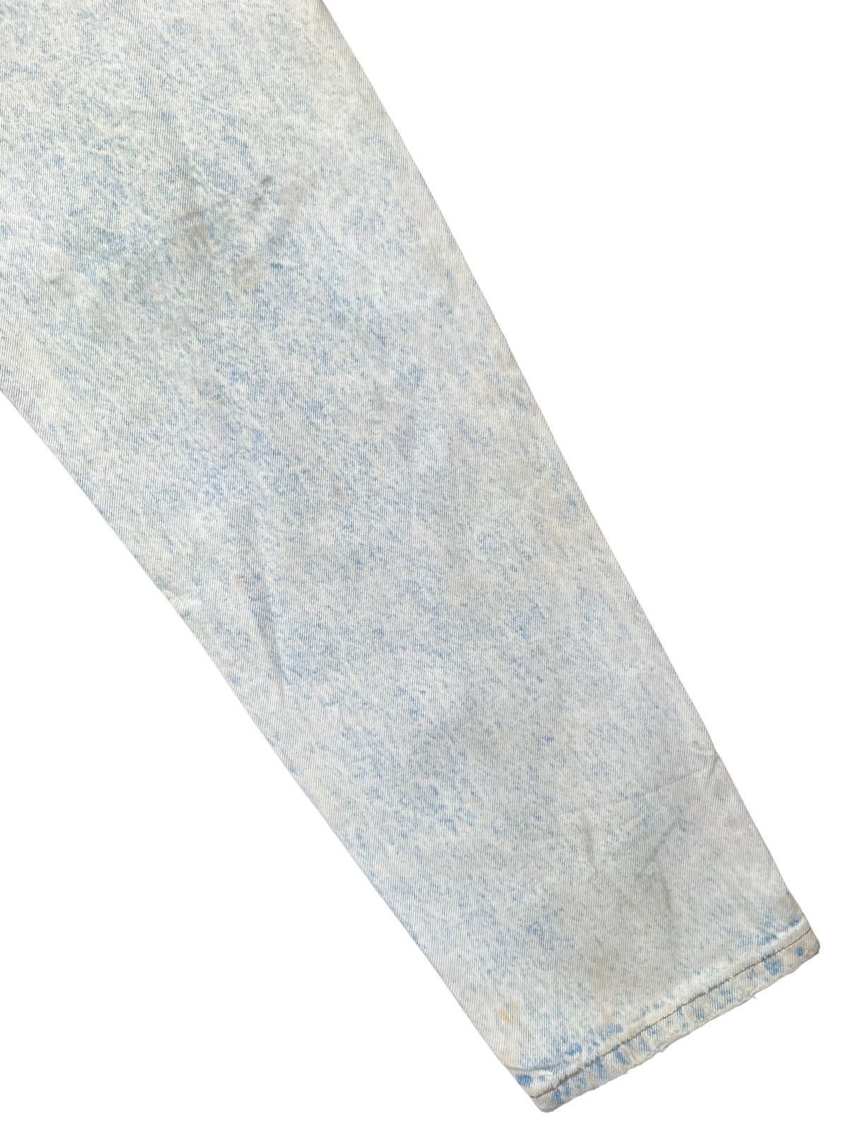 Levi's Vintage 1999 Levis 550 e Acid Wash Faded Denim Size US 35 - 8 Thumbnail
