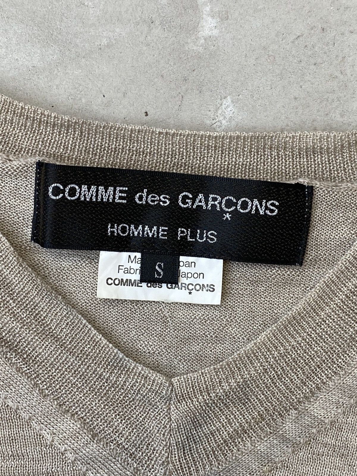 Comme des Garcons Homme Plus 2005 CdGHP Rolling Stones Knit Sweater Size US S / EU 44-46 / 1 - 7 Thumbnail
