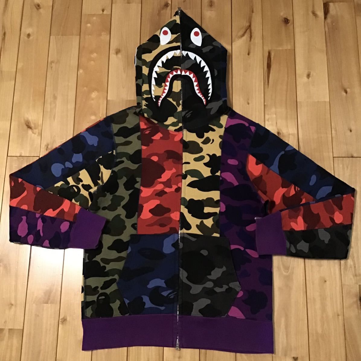Bape × Coach BAPE x COACH SHARK FULL ZIP HOODIE | Grailed
