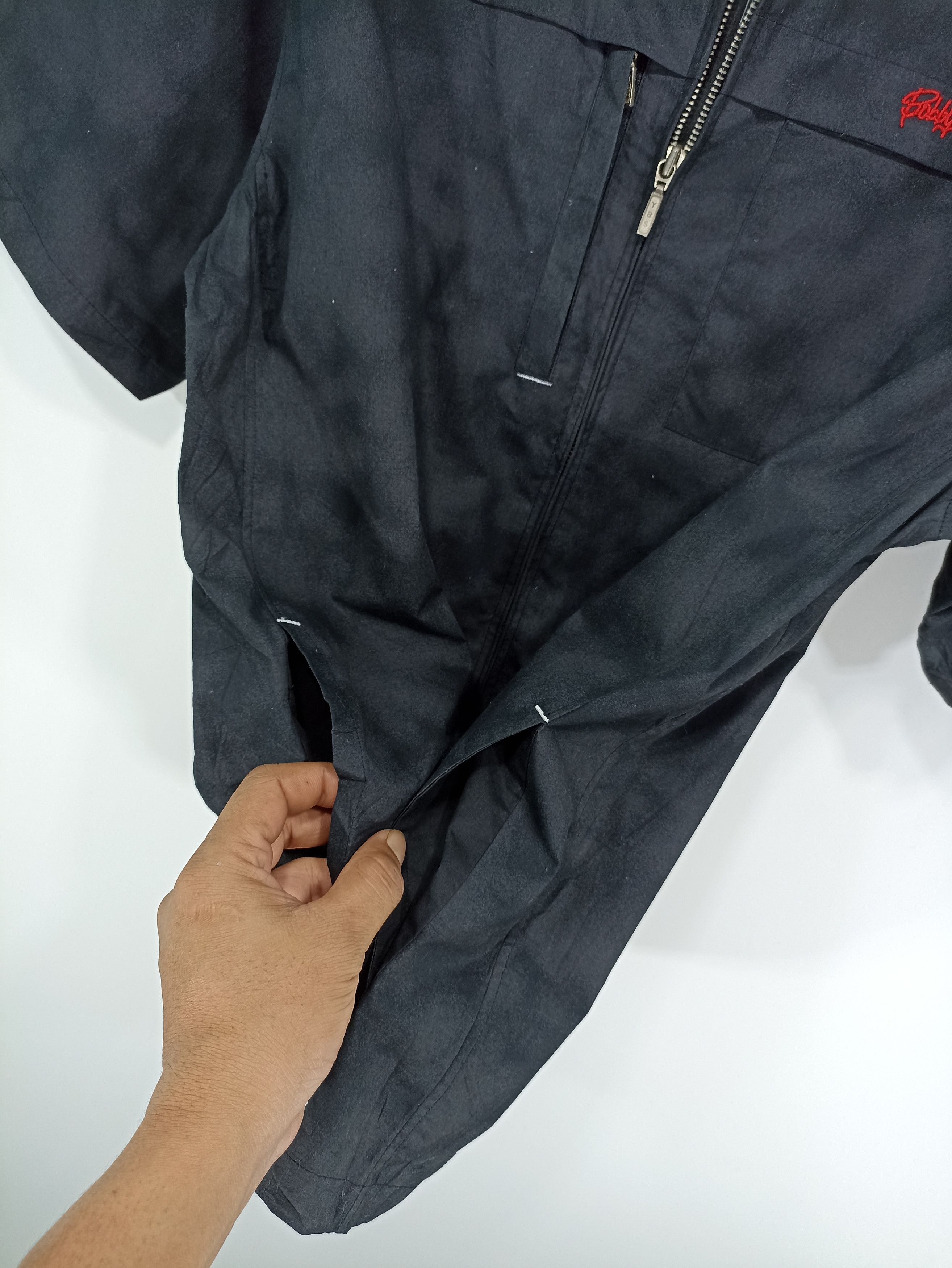 Japanese Brand × Vintage Vintage Bobby Gang Short Sleeve Zipper Jacket Size US M / EU 48-50 / 2 - 4 Thumbnail
