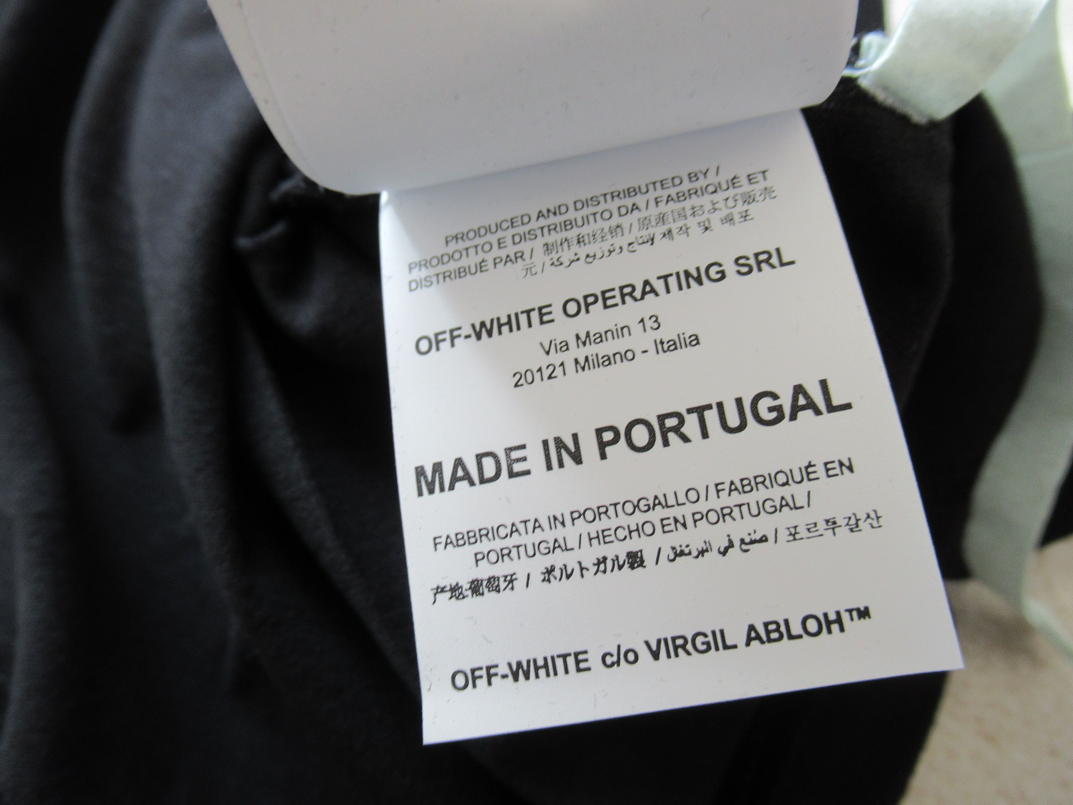 Off-White Off White Green Arrows Virgil Arrows XS Black Size US XS / EU 42 / 0 - 5 Thumbnail