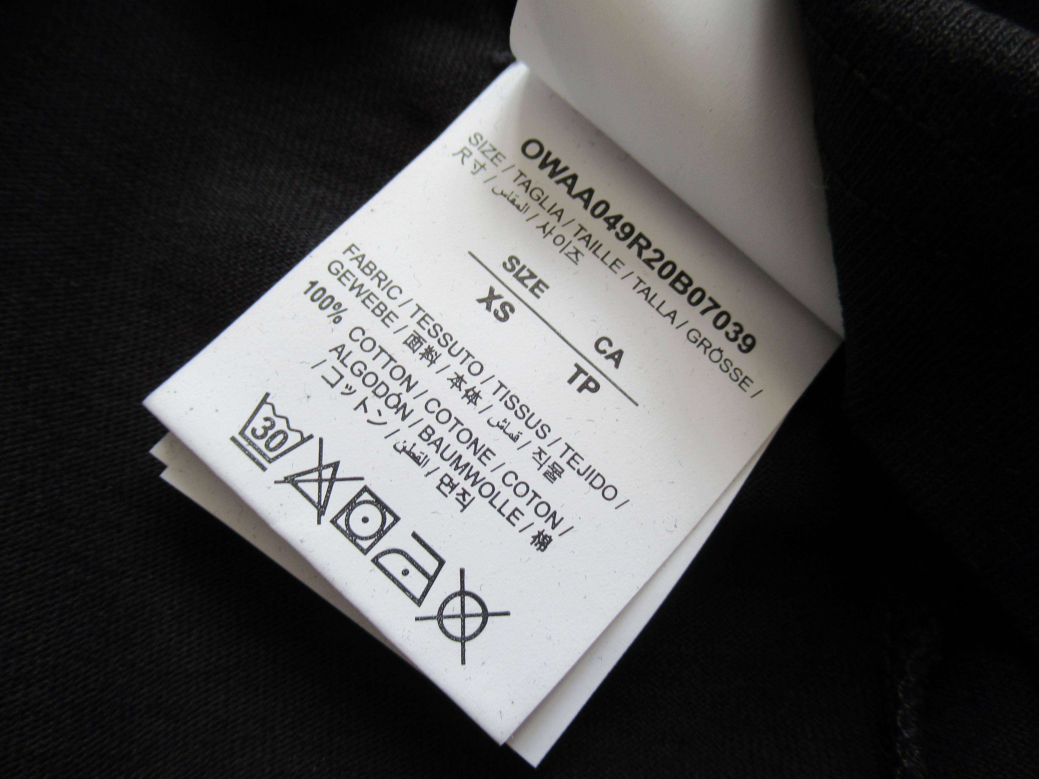 Off-White Off White Green Arrows Virgil Arrows XS Black Size US XS / EU 42 / 0 - 4 Thumbnail