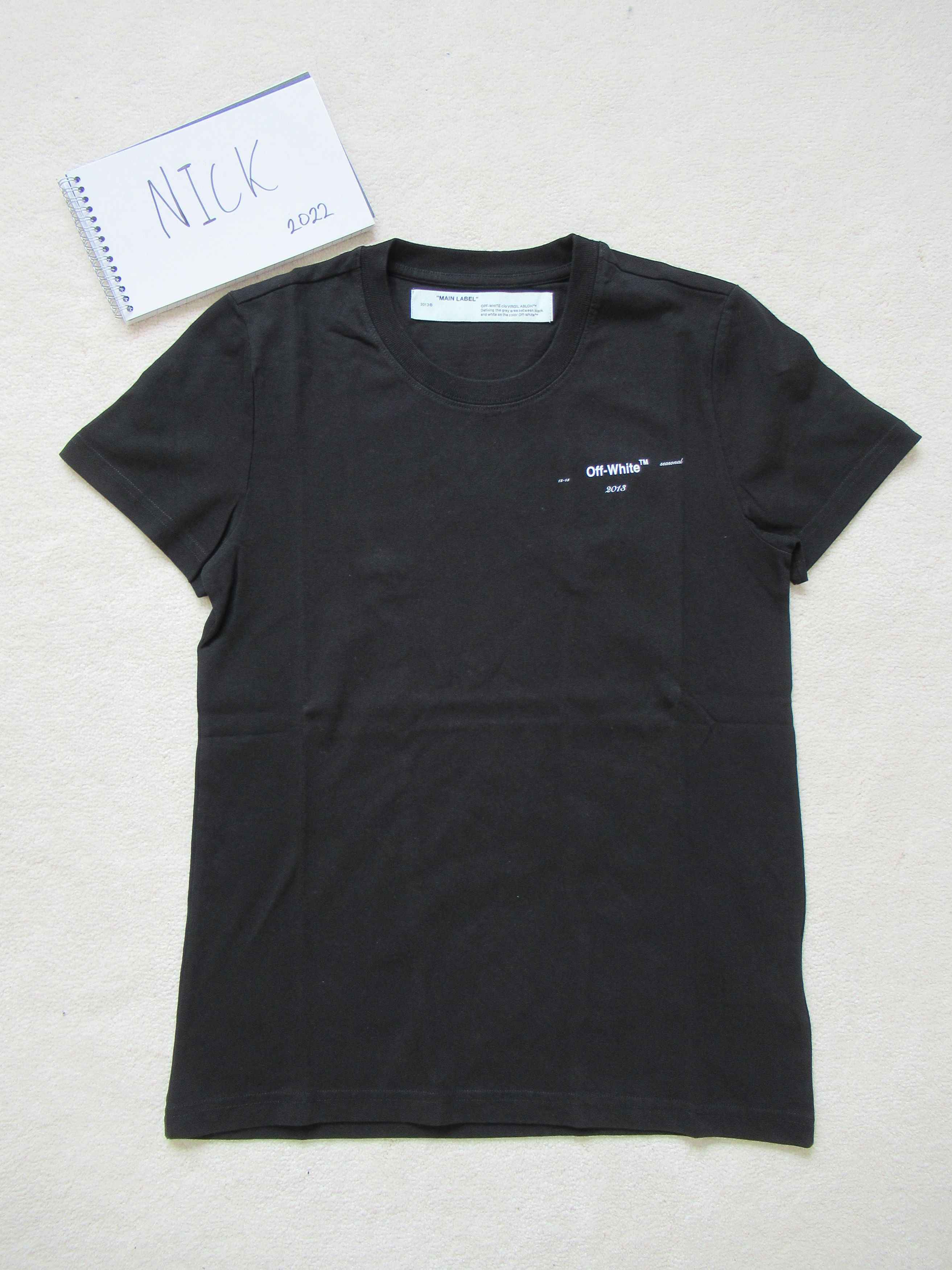 Off-White Off White Green Arrows Virgil Arrows XS Black Size US XS / EU 42 / 0 - 2 Thumbnail