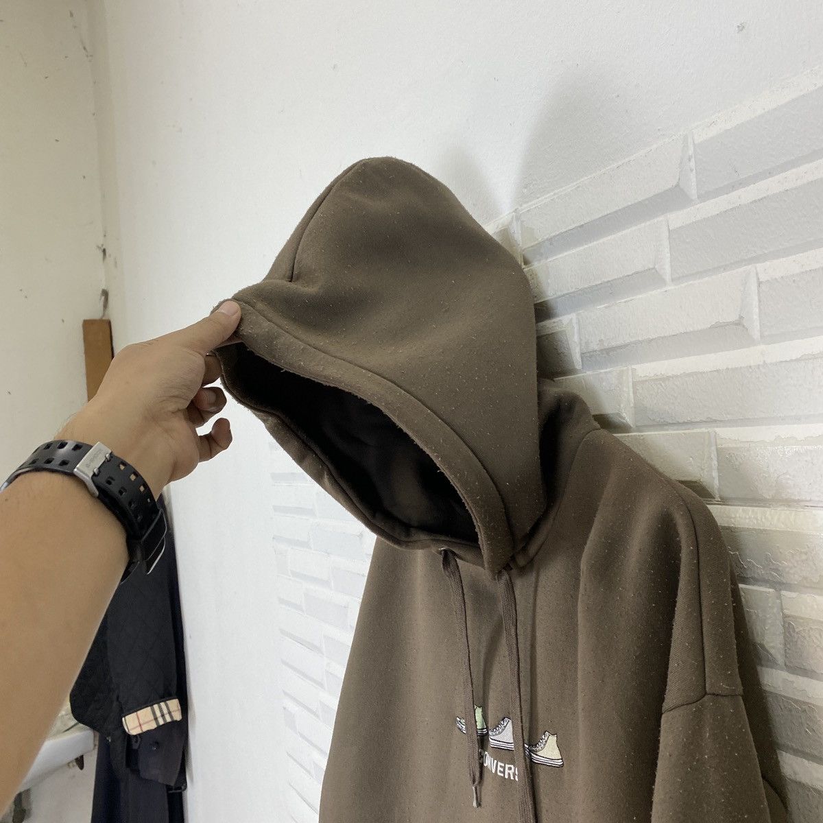 Converse 🔥LAST PRICE🔥 Converse Embroidered Sneakers Hoodie Size US L / EU 52-54 / 3 - 13 Thumbnail