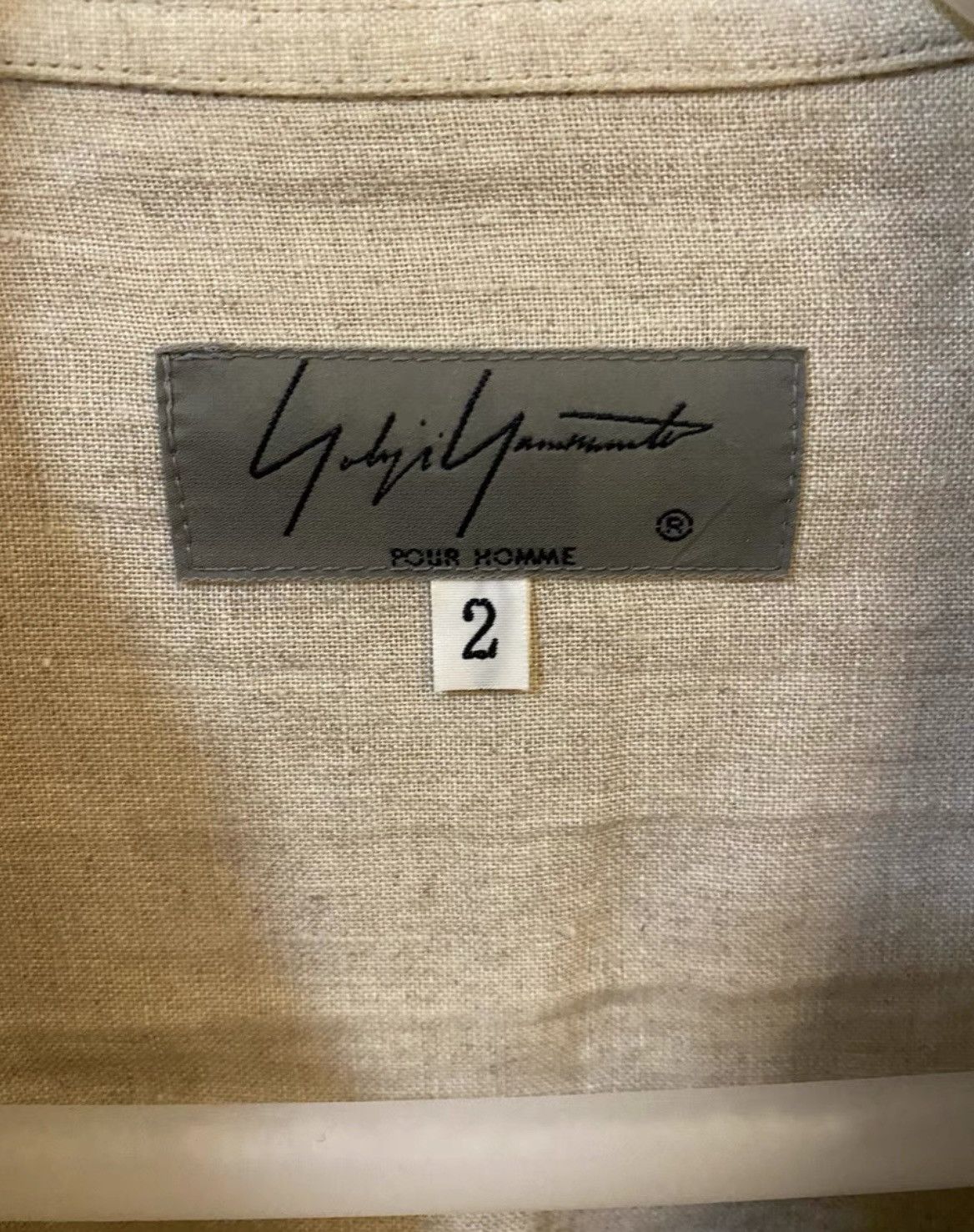 Yohji Yamamoto yohji yamakoto 2019ss linen shirt Size US M / EU 48-50 / 2 - 4 Thumbnail