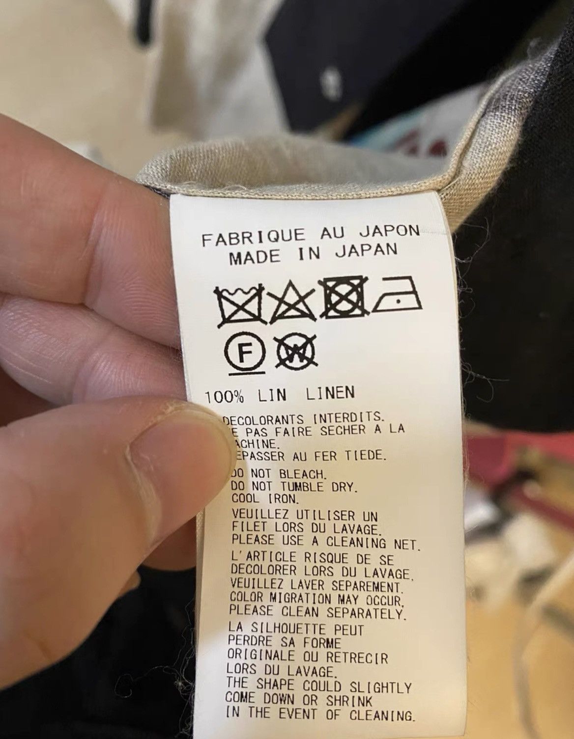 Yohji Yamamoto yohji yamakoto 2019ss linen shirt Size US M / EU 48-50 / 2 - 6 Thumbnail