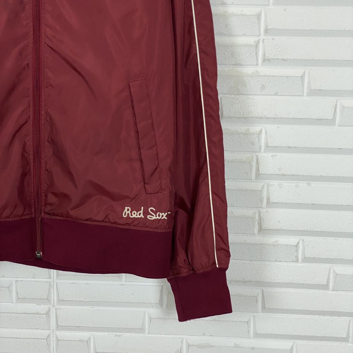 MLB × Uniqlo Boston Red Sox MLB Hooded Zipper Jacket Size US M / EU 48-50 / 2 - 7 Thumbnail