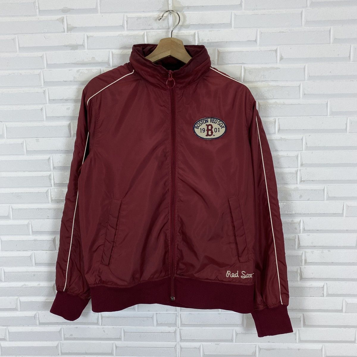 MLB × Uniqlo Boston Red Sox MLB Hooded Zipper Jacket Size US M / EU 48-50 / 2 - 4 Thumbnail