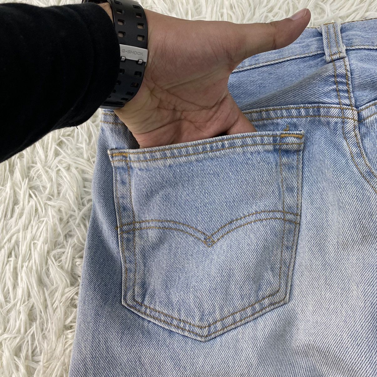 Levi's 🔥LAST PRICE🔥 Levi’s 501 Straight Cut Vintage Jeans Size US 33 - 13 Thumbnail
