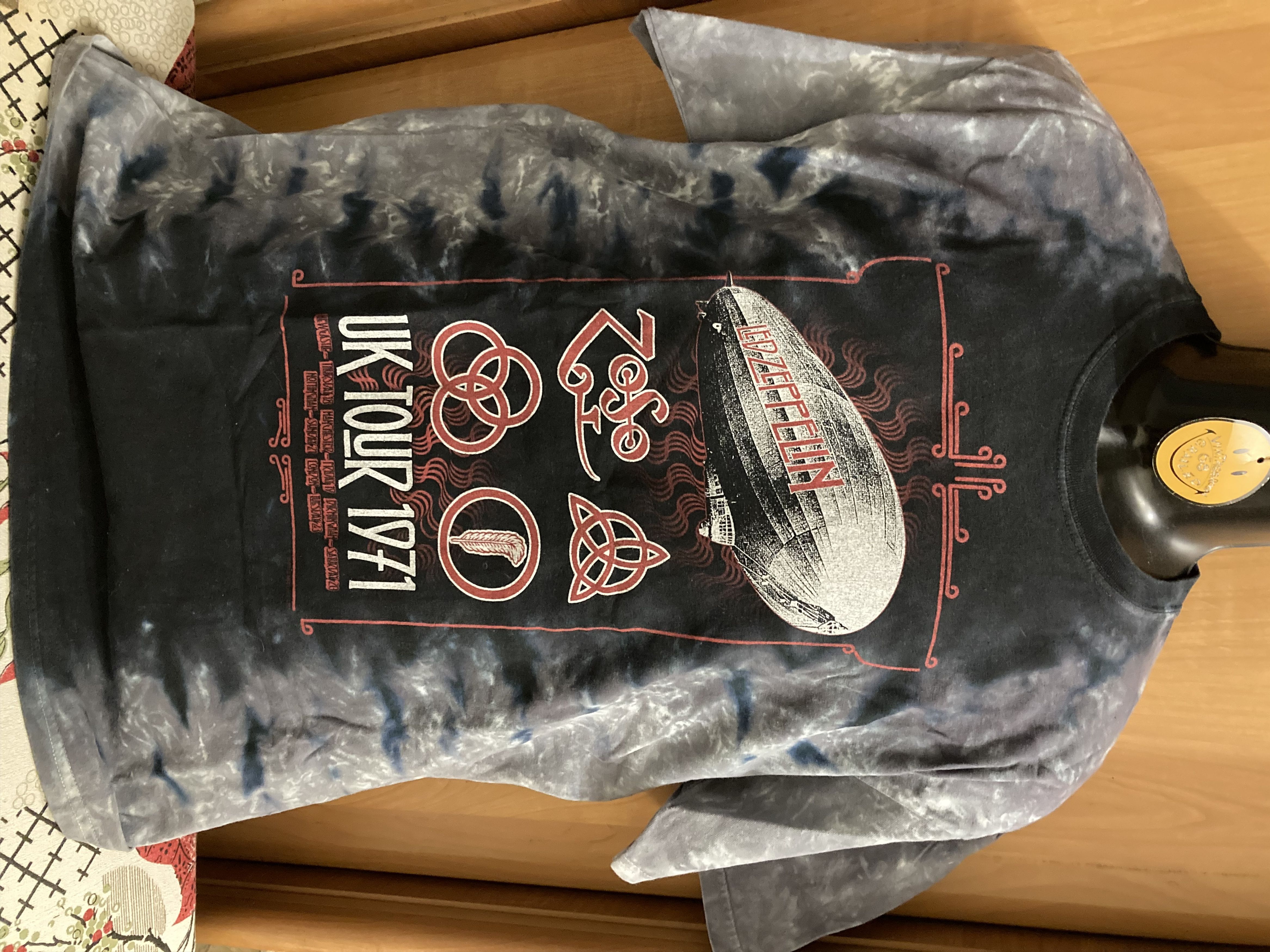 Band Tees × Led Zeppelin × Vintage Led Zeppelin Tie Dye Vintage Band Tees Size US L / EU 52-54 / 3 - 1 Thumbnail