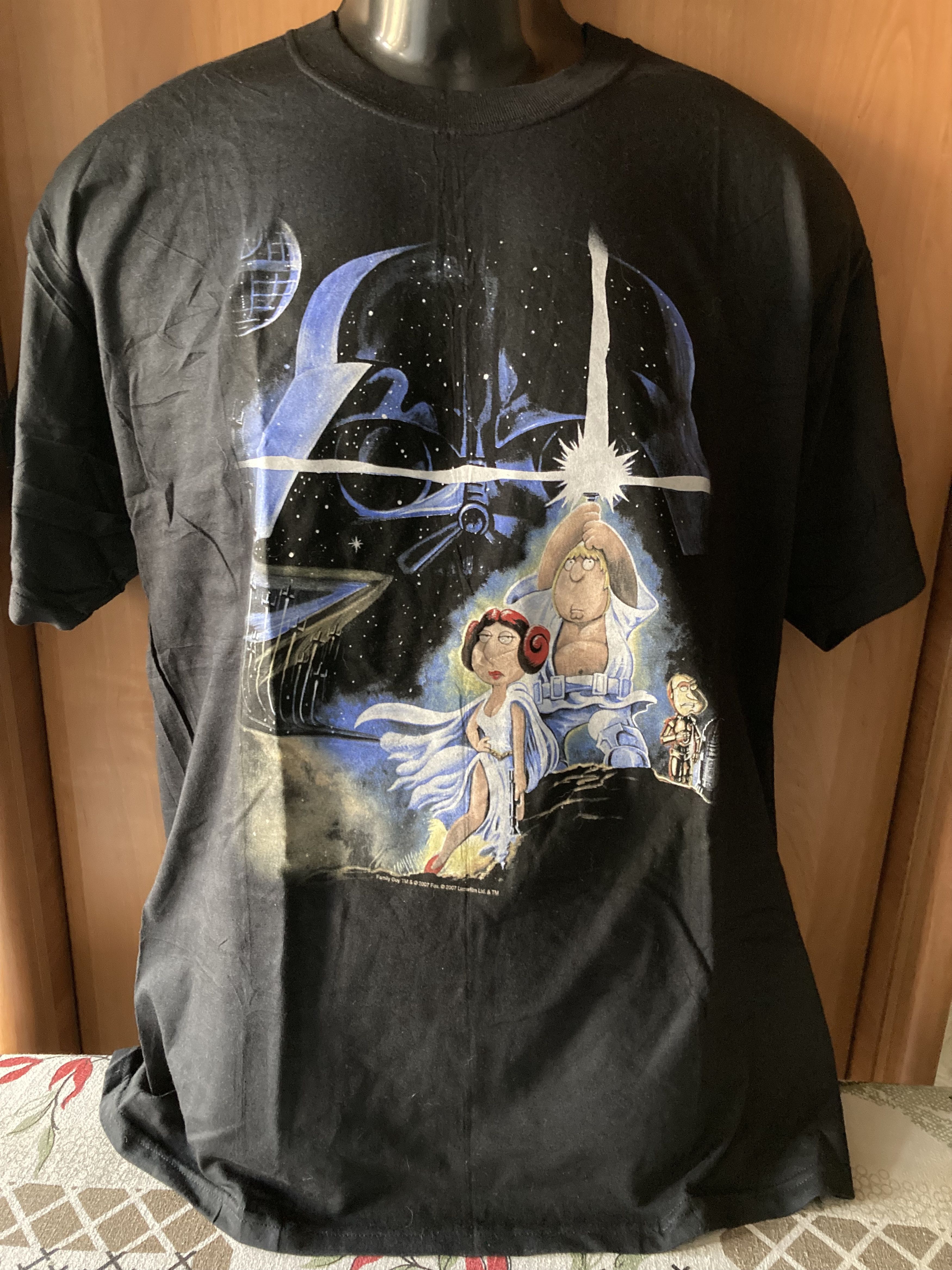 Vintage Family Gay 2007 Fox & Star Wars Lucas Film Ltd Vintage Size US L / EU 52-54 / 3 - 1 Thumbnail