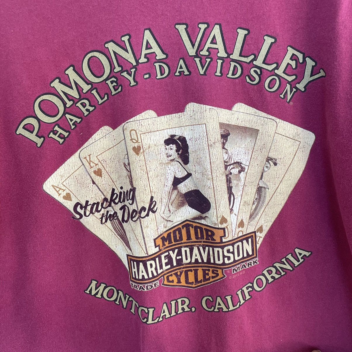 Vintage Harley Davidson Motorcycle Tee