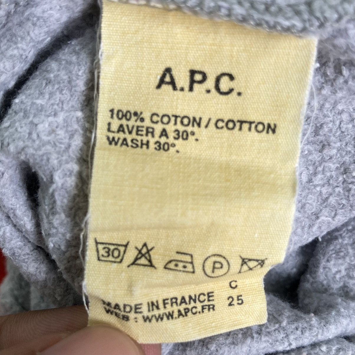 A.P.C. 🔥LAST PRICE🔥 A.P.C. Sweatshirt Sherpa Inside Size US L / EU 52-54 / 3 - 12 Thumbnail