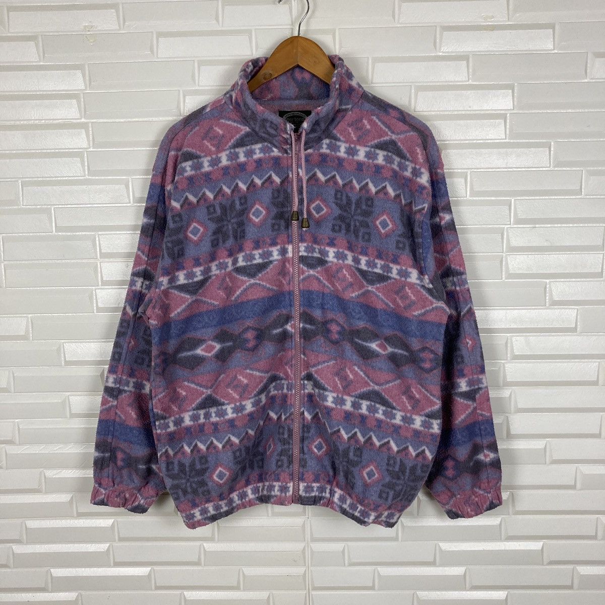 Massimo Osti Norton Milano BY Massimo Navajo Fleece Jacket Size US L / EU 52-54 / 3 - 2 Thumbnail