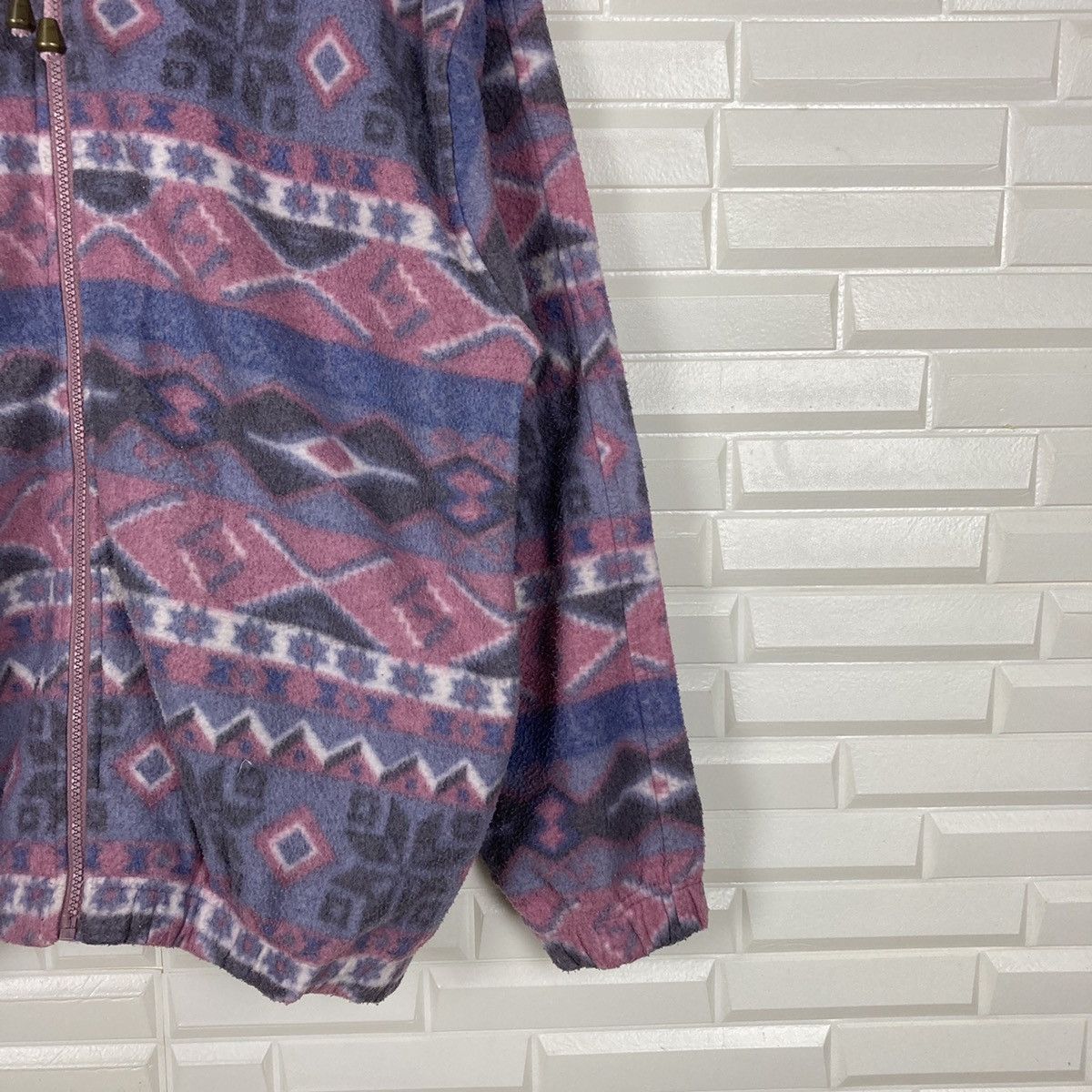 Massimo Osti Norton Milano BY Massimo Navajo Fleece Jacket Size US L / EU 52-54 / 3 - 5 Thumbnail