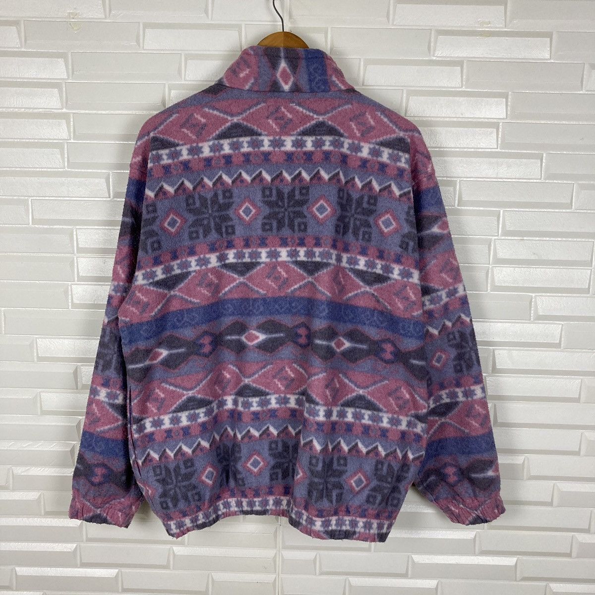 Massimo Osti Norton Milano BY Massimo Navajo Fleece Jacket Size US L / EU 52-54 / 3 - 12 Thumbnail