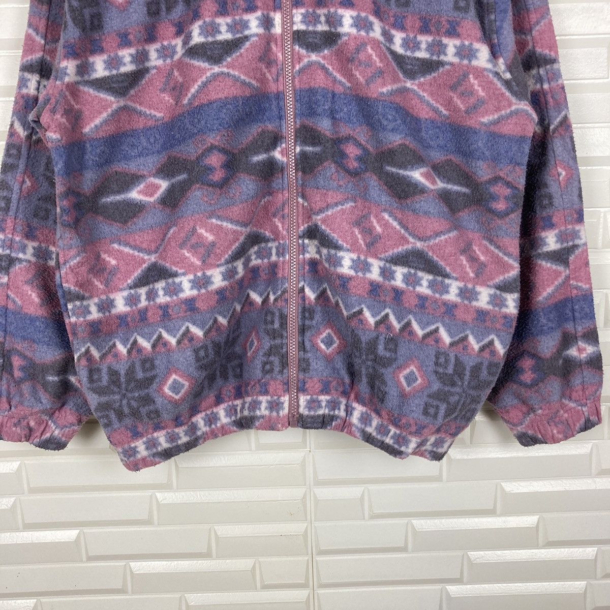 Massimo Osti Norton Milano BY Massimo Navajo Fleece Jacket Size US L / EU 52-54 / 3 - 6 Thumbnail
