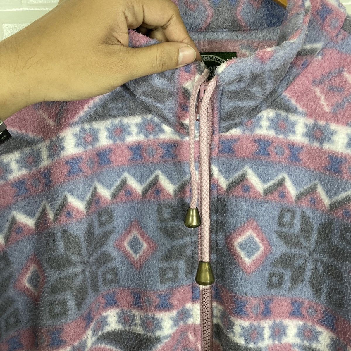 Massimo Osti Norton Milano BY Massimo Navajo Fleece Jacket Size US L / EU 52-54 / 3 - 11 Thumbnail