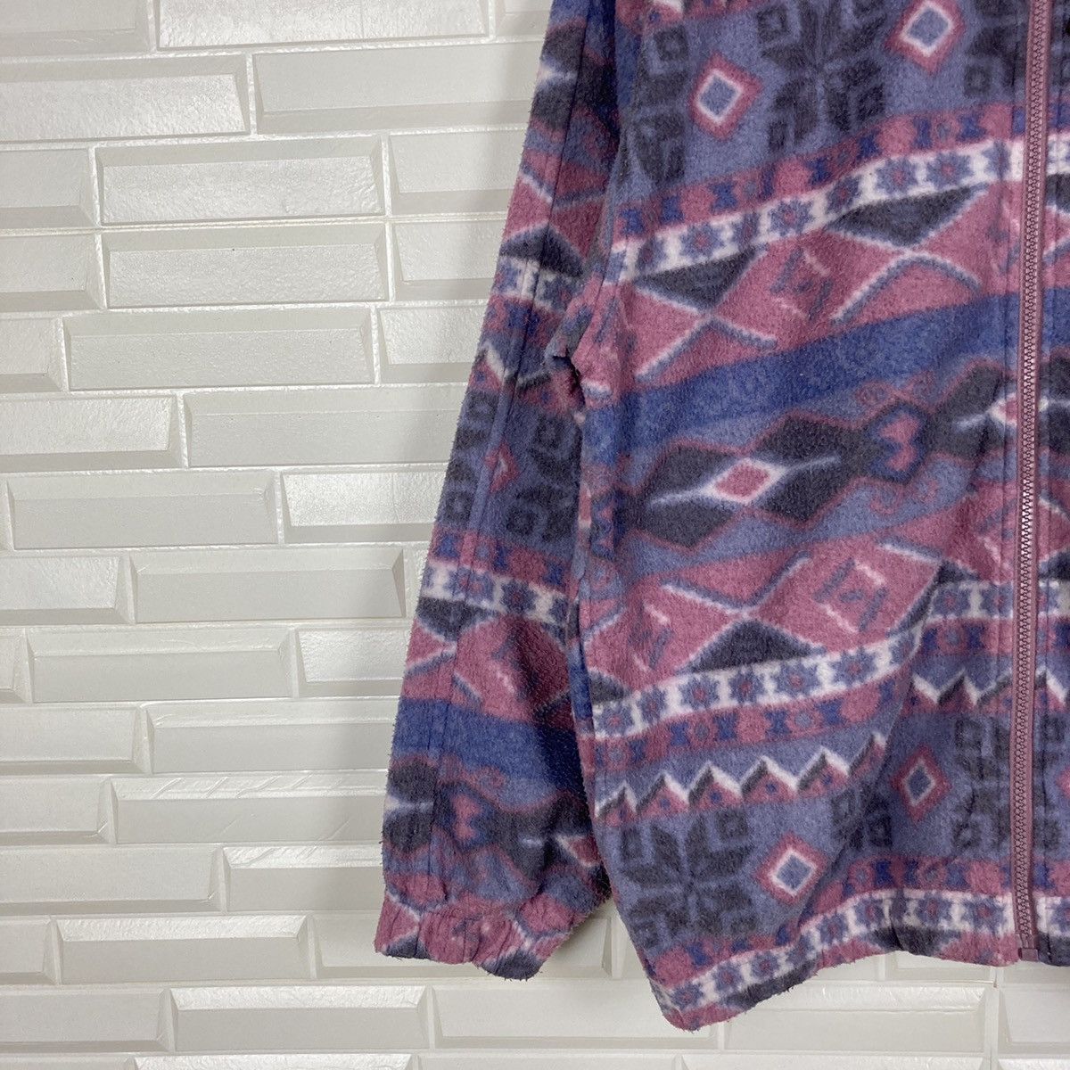 Massimo Osti Norton Milano BY Massimo Navajo Fleece Jacket Size US L / EU 52-54 / 3 - 3 Thumbnail