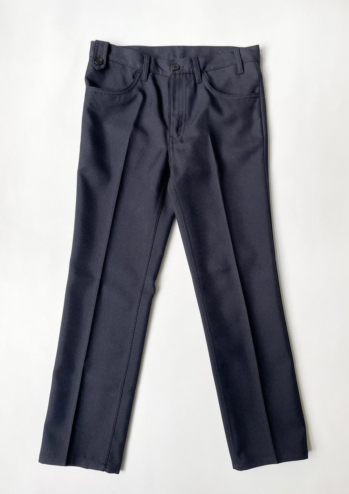 image of Prada A/w 17 Tech Twill Trousers in Dark Blue, Men's (Size 32)