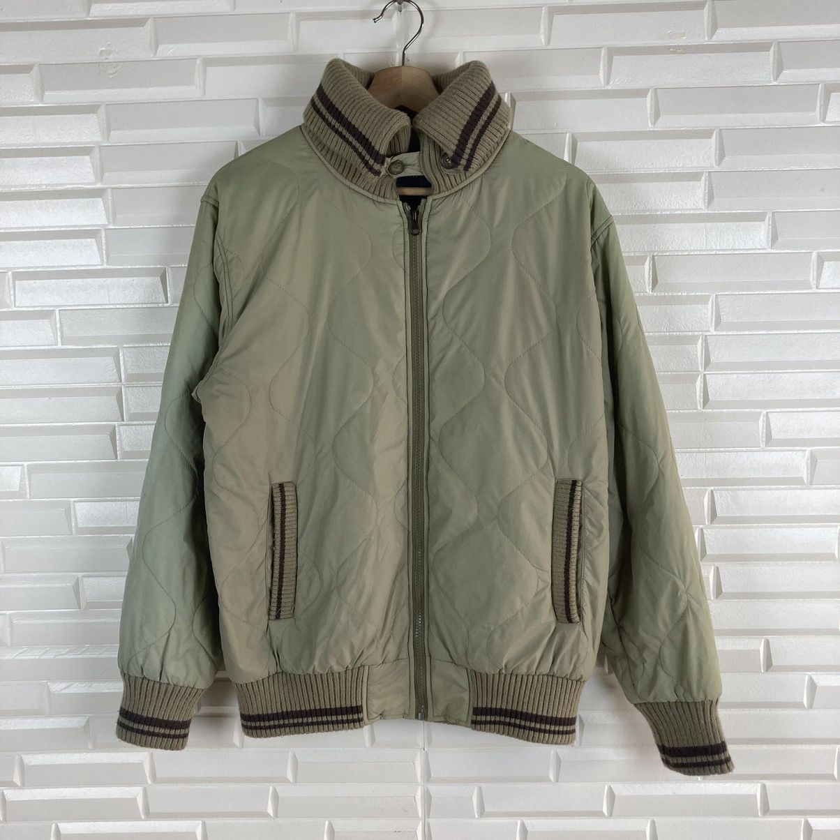 Woolrich Woolen Mills Woolrich Quilted Bomber Jacket Size US L / EU 52-54 / 3 - 2 Thumbnail