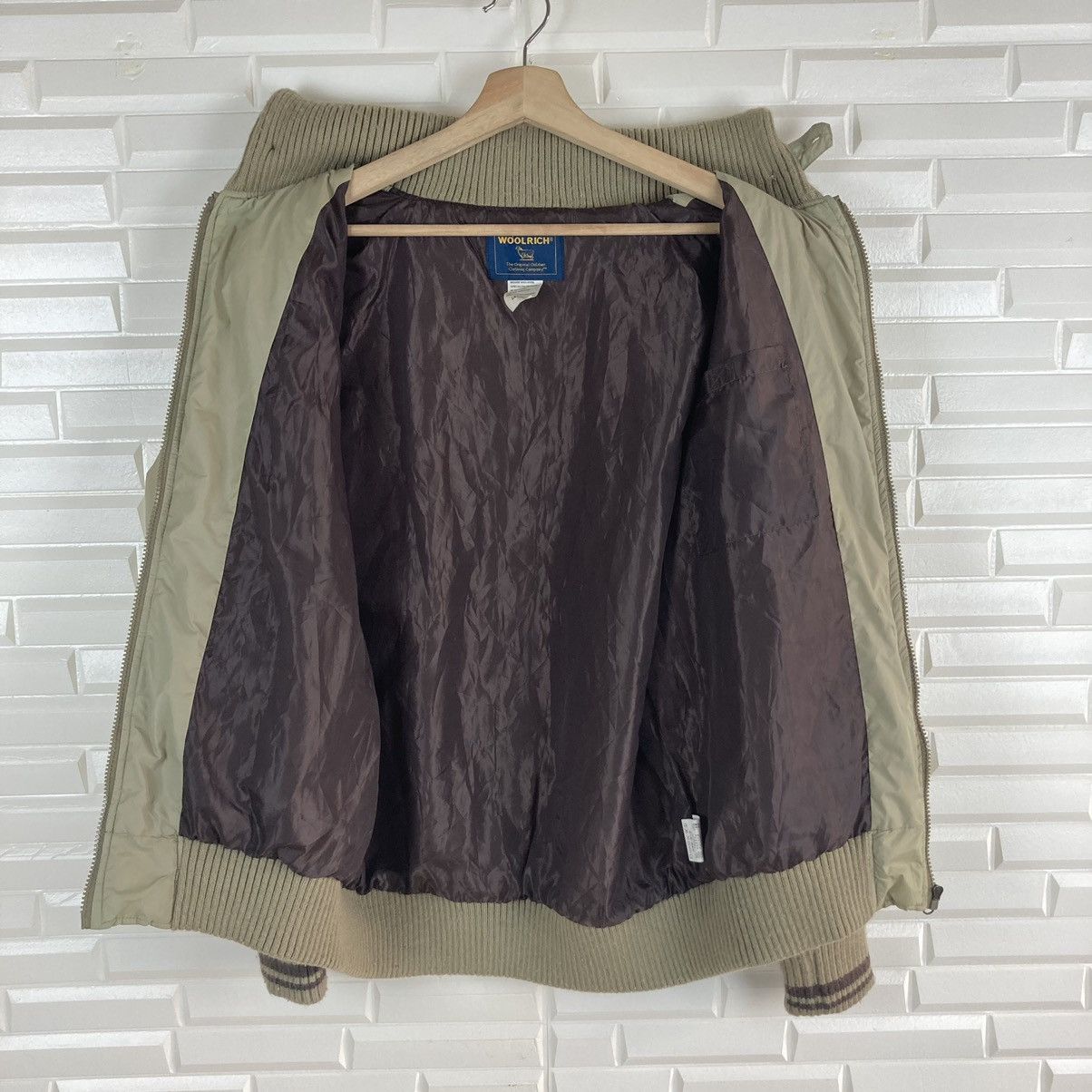 Woolrich Woolen Mills Woolrich Quilted Bomber Jacket Size US L / EU 52-54 / 3 - 13 Thumbnail