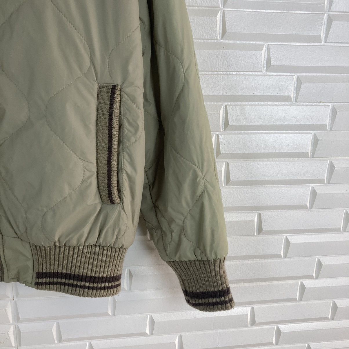 Woolrich Woolen Mills Woolrich Quilted Bomber Jacket Size US L / EU 52-54 / 3 - 5 Thumbnail