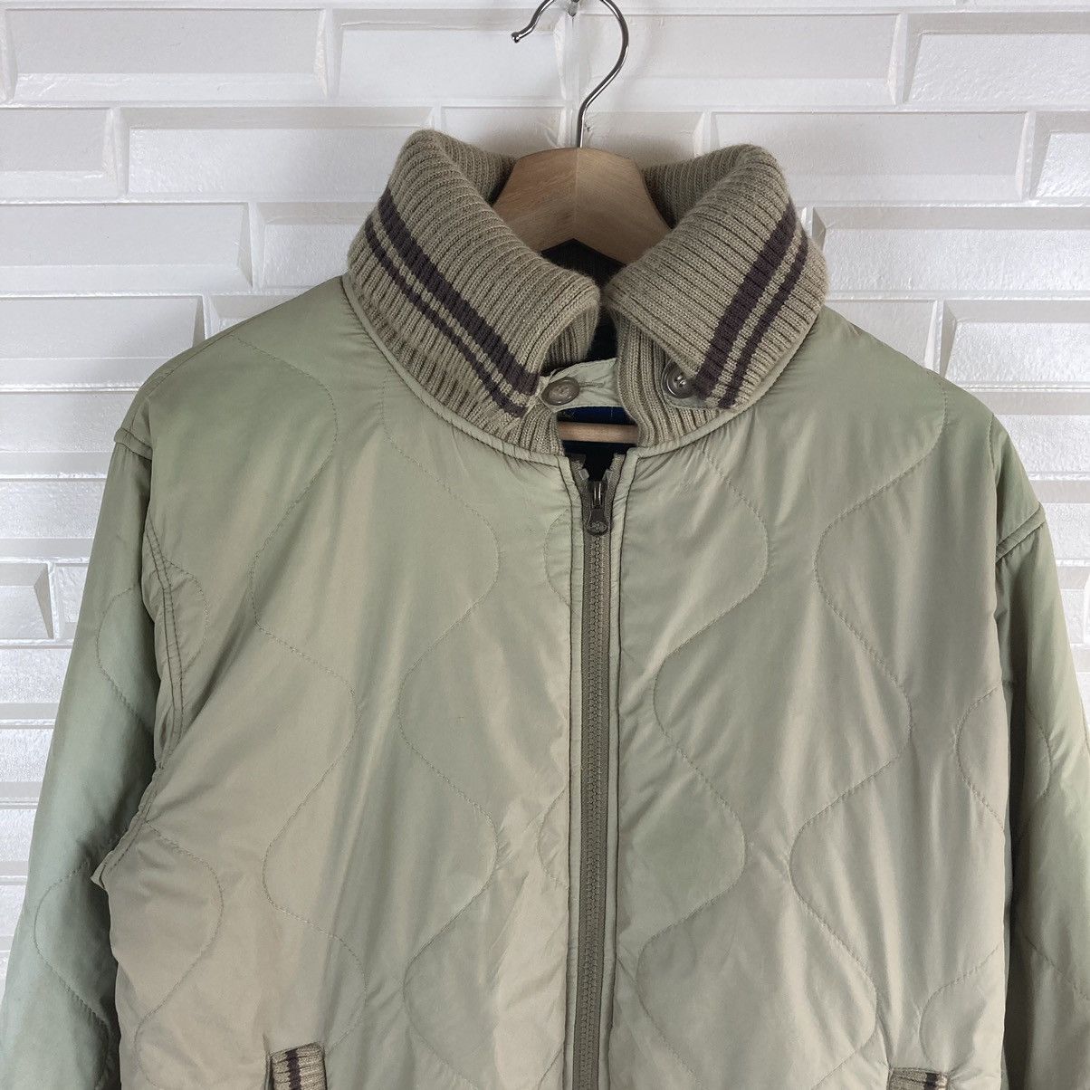 Woolrich Woolen Mills Woolrich Quilted Bomber Jacket Size US L / EU 52-54 / 3 - 4 Thumbnail