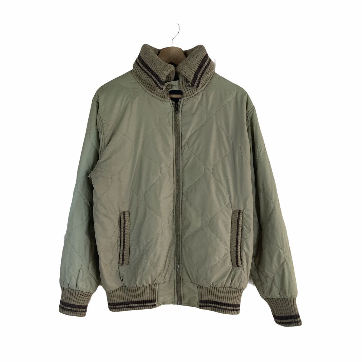 Woolrich Woolen Mills Woolrich Quilted Bomber Jacket Size US L / EU 52-54 / 3 - 1 Thumbnail