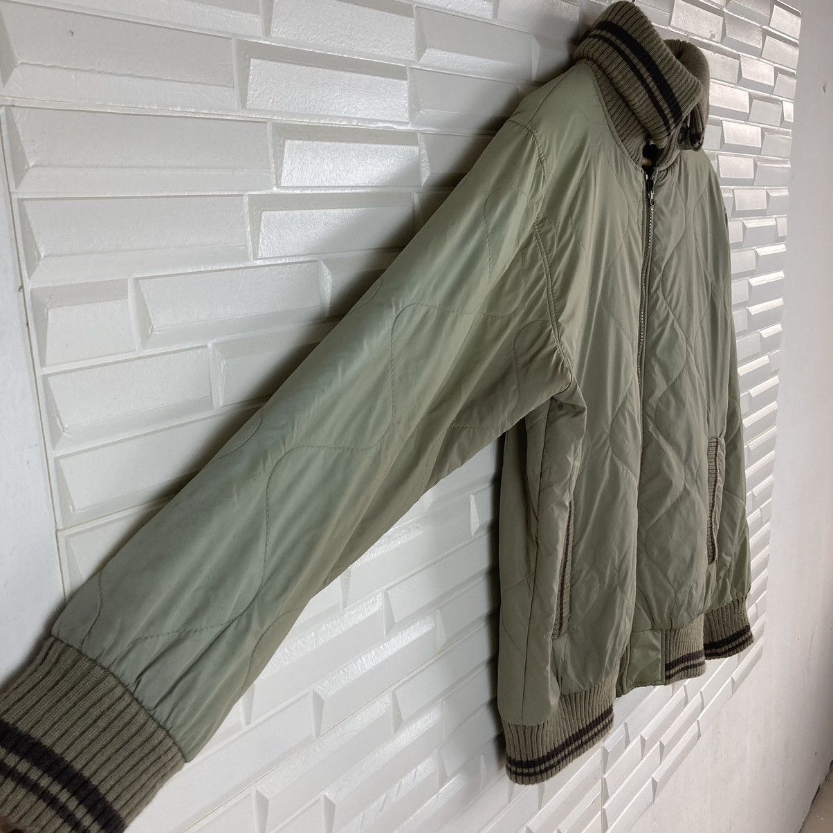 Woolrich Woolen Mills Woolrich Quilted Bomber Jacket Size US L / EU 52-54 / 3 - 8 Thumbnail