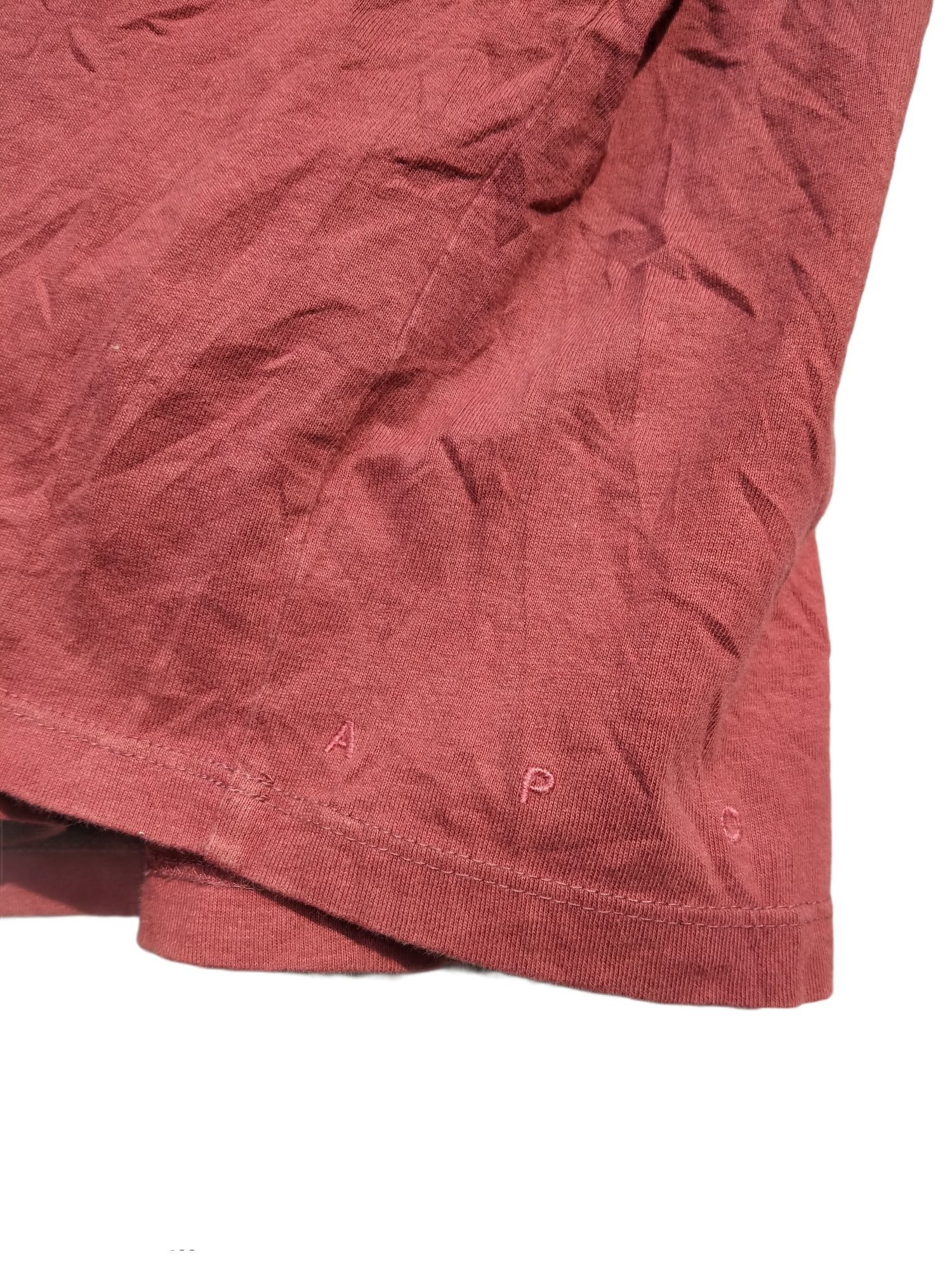 A.P.C. A.P.C Atelier Creation Production Plain Tee Size US L / EU 52-54 / 3 - 3 Thumbnail