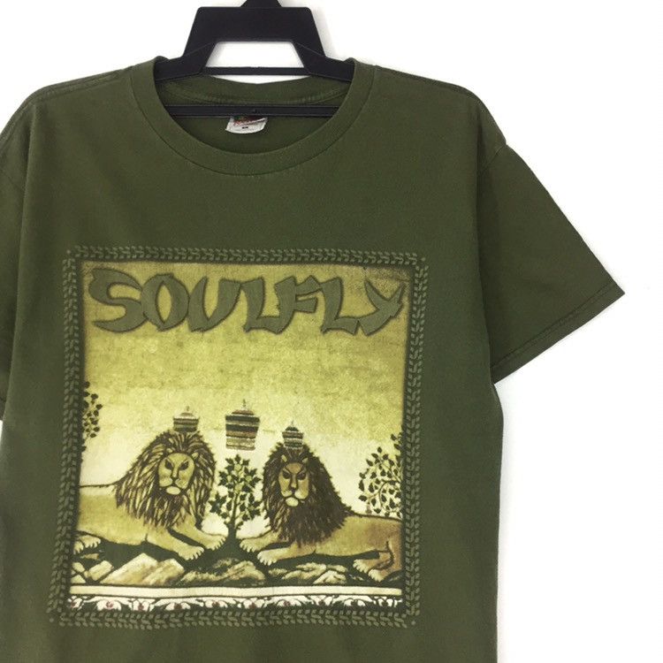 Band Tees × Vintage Soulfly Band Size US M / EU 48-50 / 2 - 2 Thumbnail