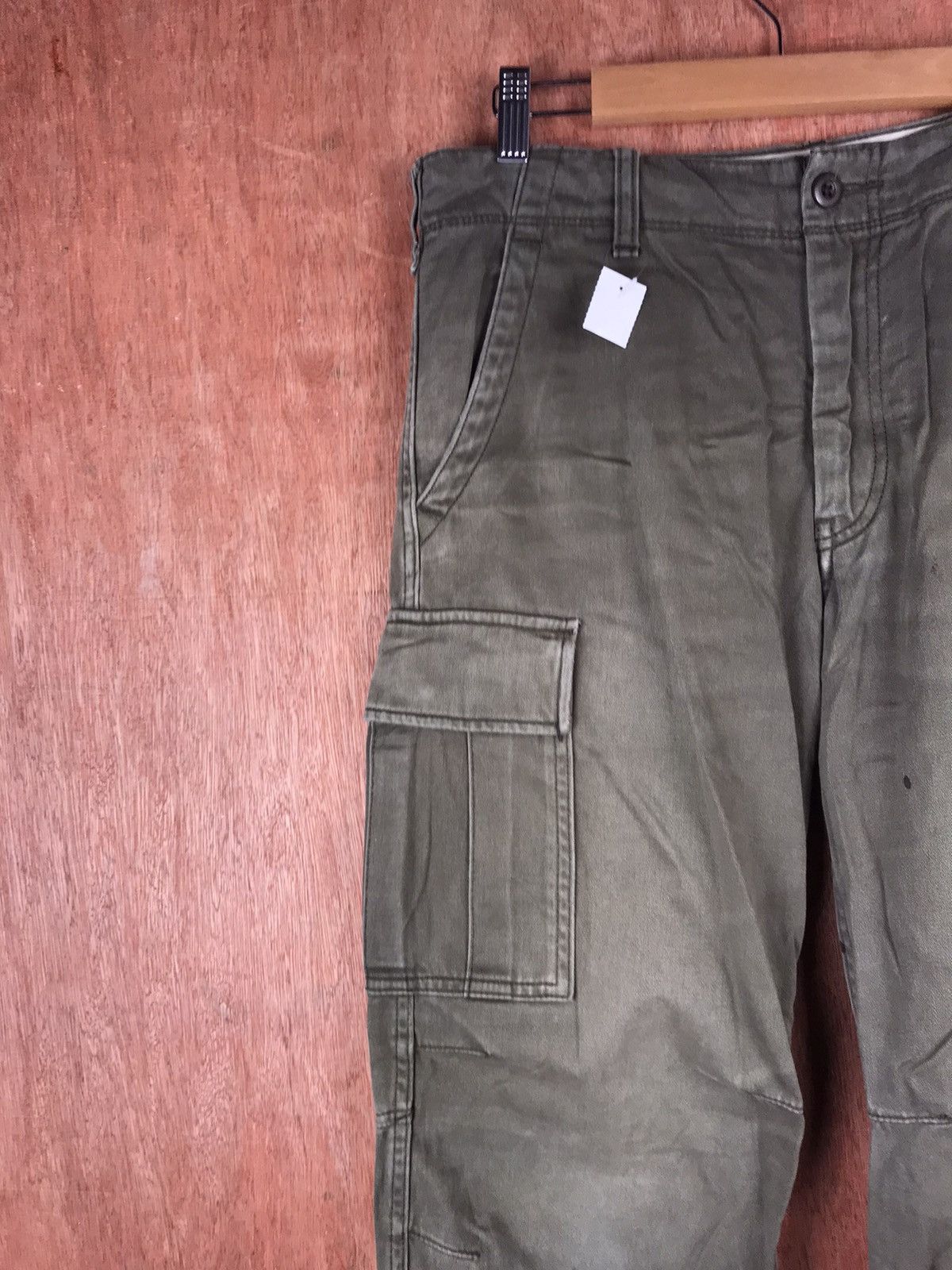 Japanese Brand Uniqlo japan streetwear faded Multipocket Cargo Pant #2288 Size US 30 / EU 46 - 4 Thumbnail