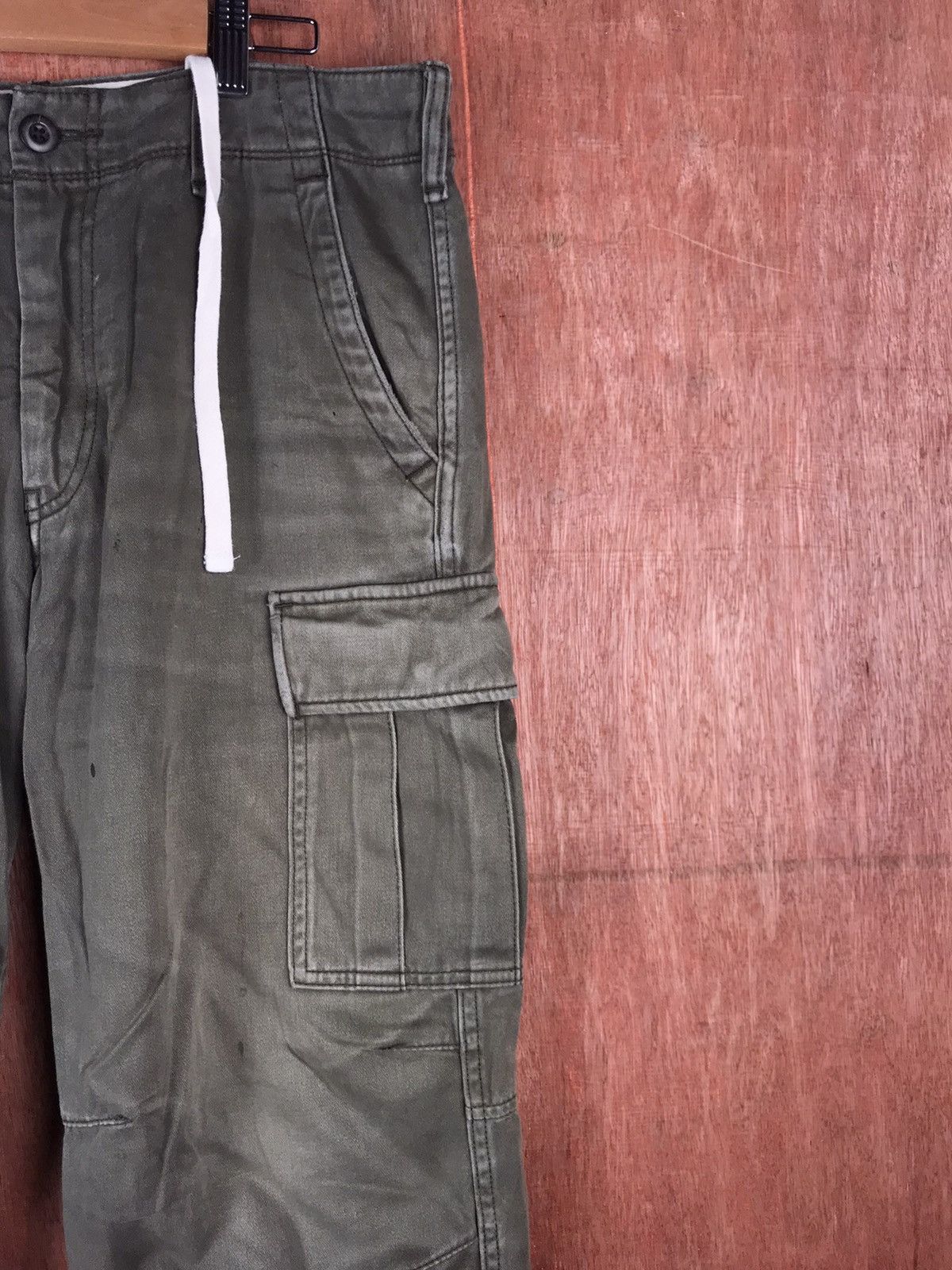 Japanese Brand Uniqlo japan streetwear faded Multipocket Cargo Pant #2288 Size US 30 / EU 46 - 5 Thumbnail