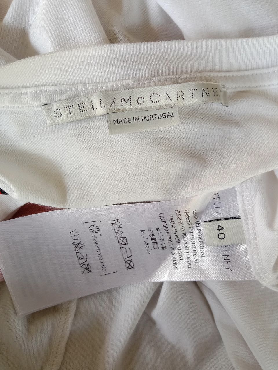 Stella McCartney Rare!! Stella McCartney Heart Prints Turned-up Cuffs Size US M / EU 48-50 / 2 - 8 Thumbnail