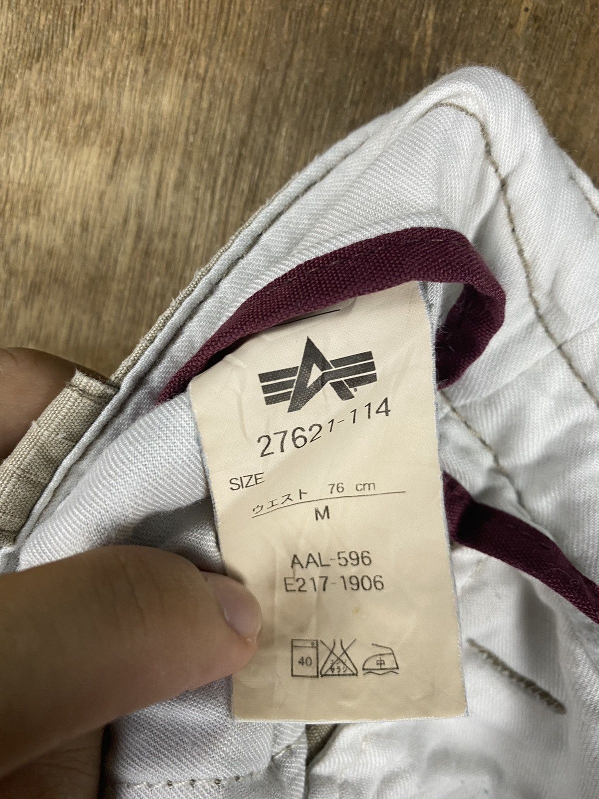 Alpha Industries DL Alpha Industries double knee Cargo Pants #2432 Size US 30 / EU 46 - 17 Thumbnail