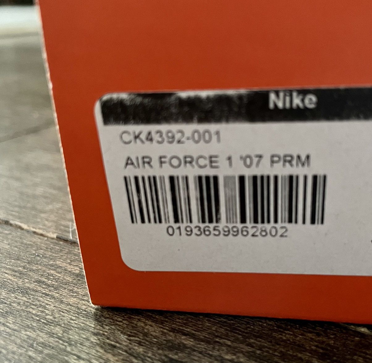 Nike Nike Air Force 1 Home and Away - Mismatched (Pls Read) Size US 7 / EU 40 - 7 Thumbnail
