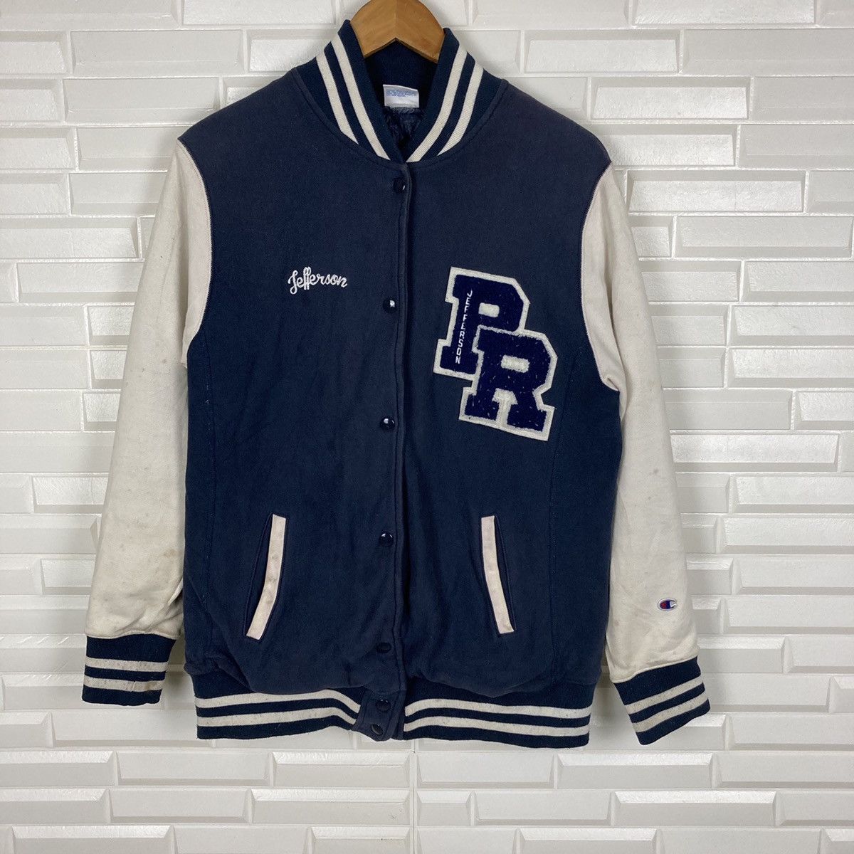 Champion × Japanese Brand Champion PR Varsity Jacket Size US M / EU 48-50 / 2 - 2 Thumbnail