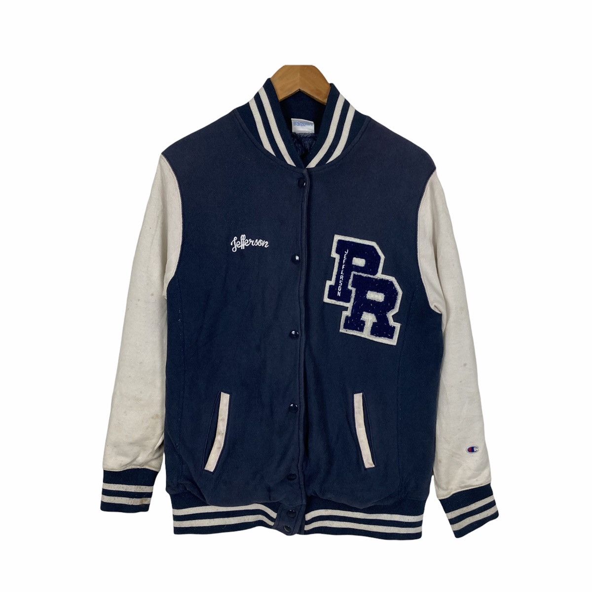 Champion × Japanese Brand Champion PR Varsity Jacket Size US M / EU 48-50 / 2 - 1 Thumbnail