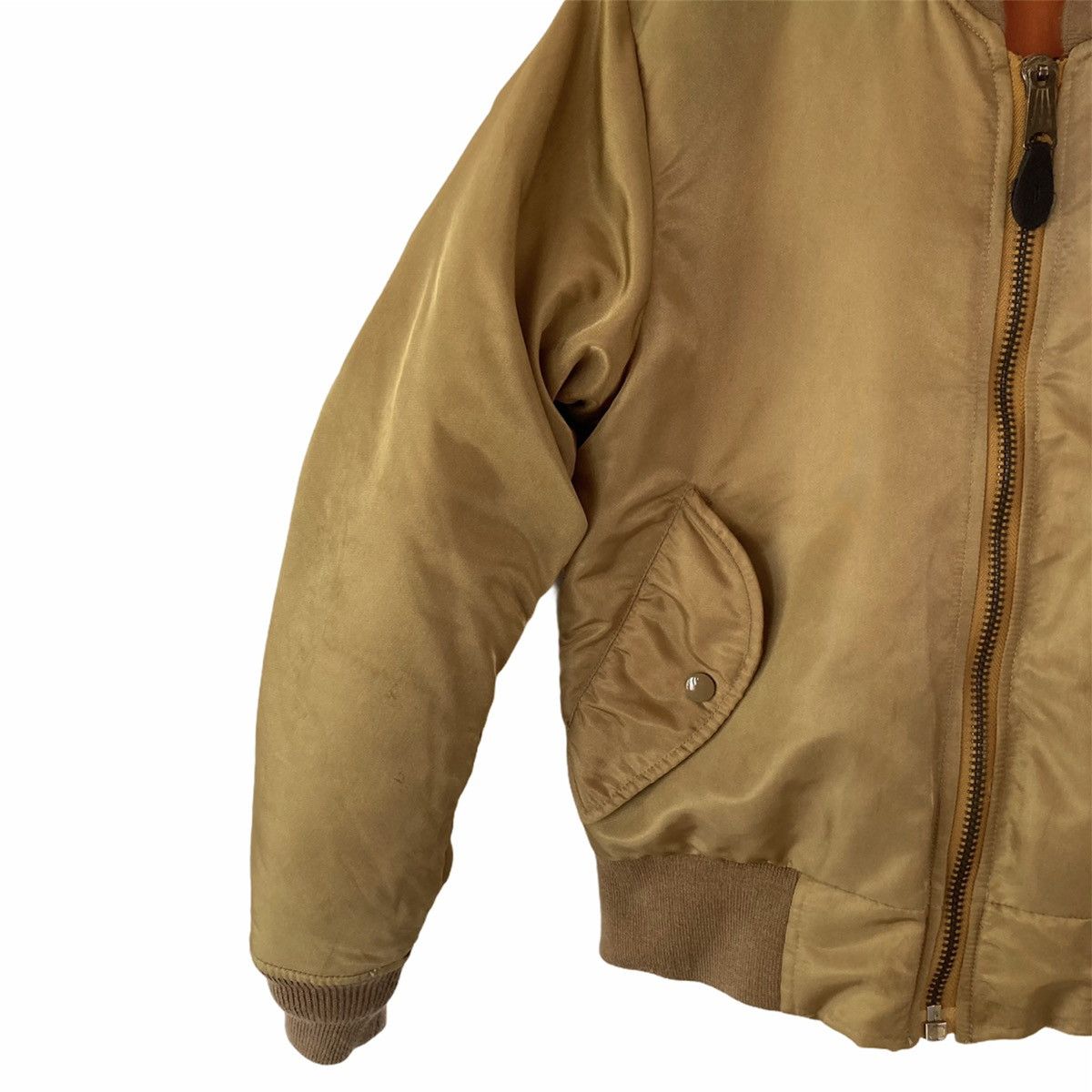 Avirex 🔥LAST PRICE🔥 Reversible Bomber Orange/Brown Jacket Size US S / EU 44-46 / 1 - 2 Thumbnail