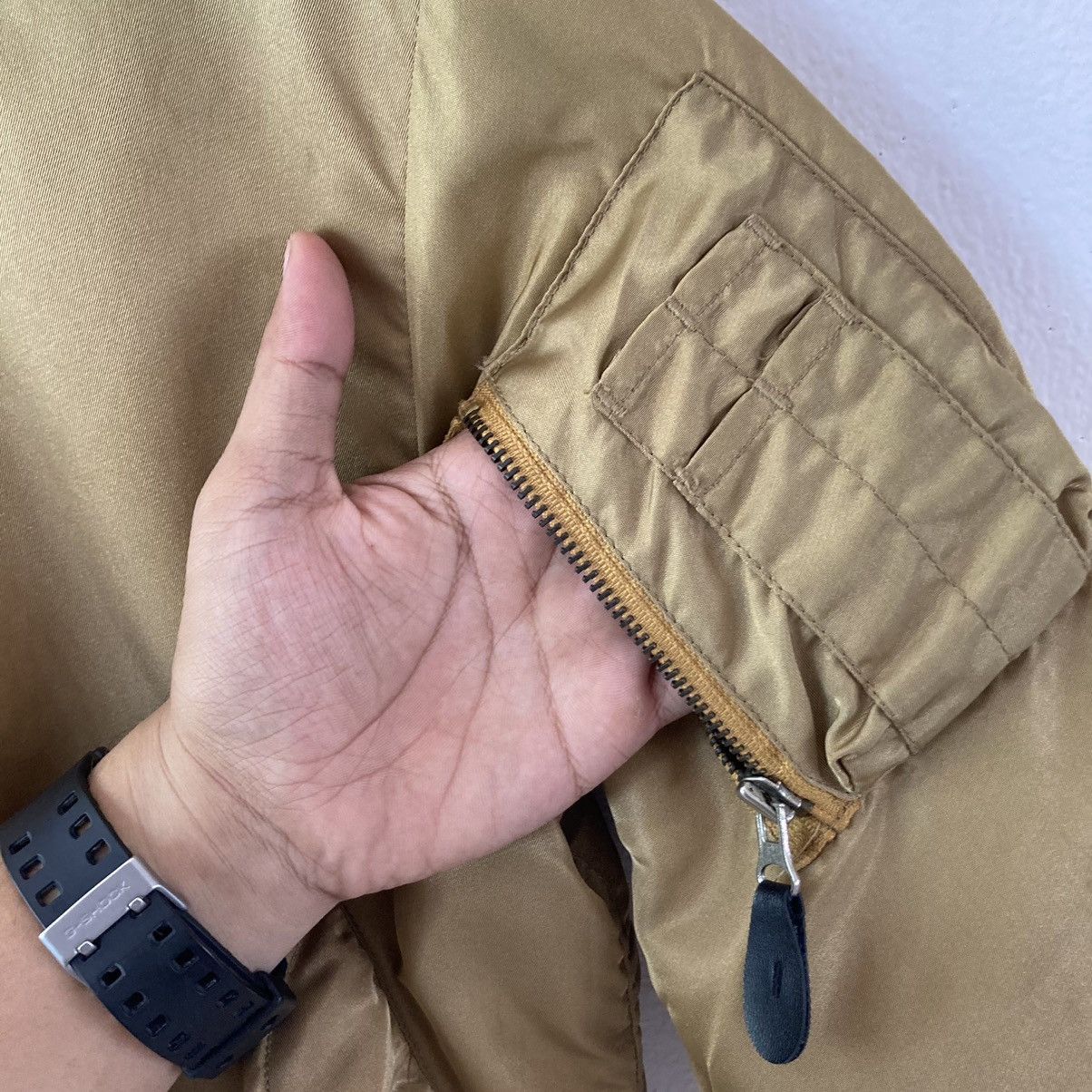 Avirex 🔥LAST PRICE🔥 Reversible Bomber Orange/Brown Jacket Size US S / EU 44-46 / 1 - 8 Thumbnail
