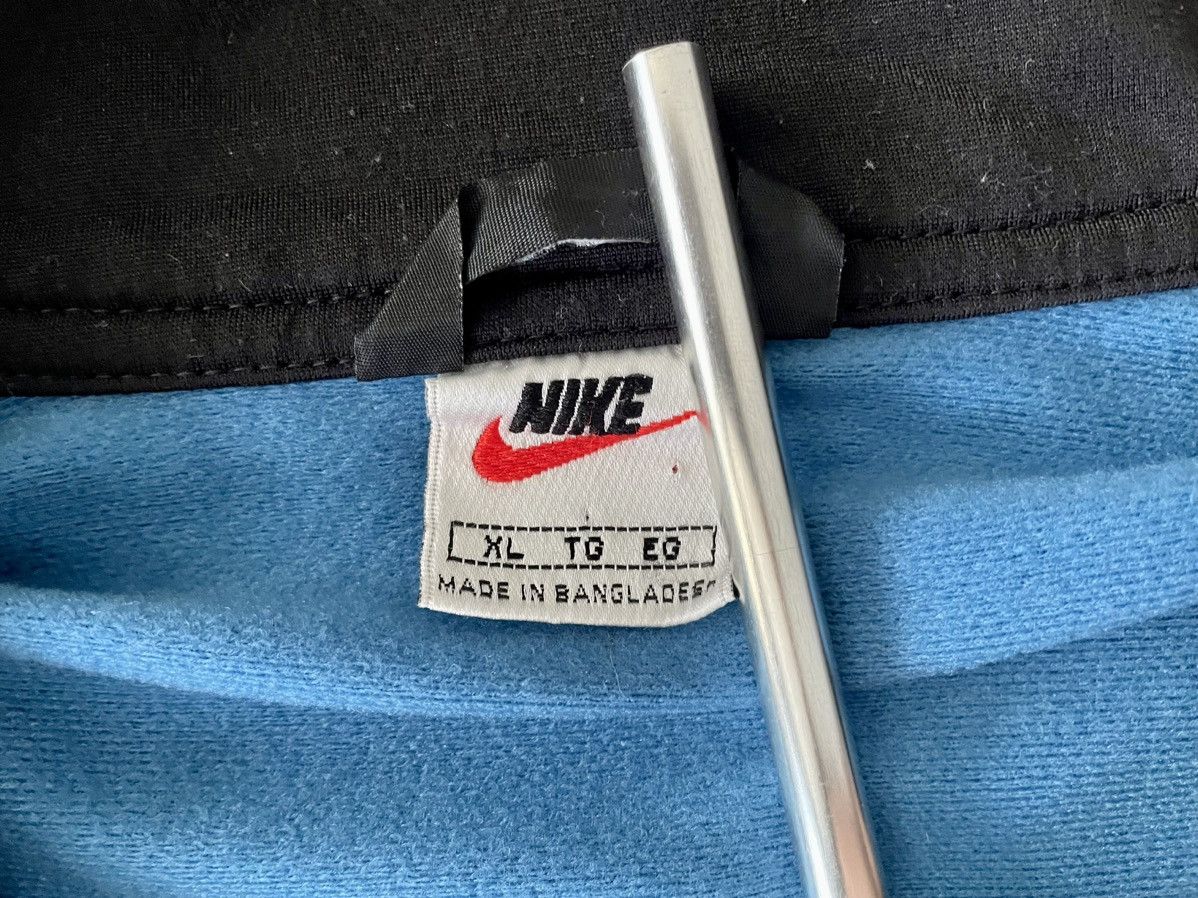 Nike × Vintage Nike Blue Black Vintage Track Jacket White tag Size US XL / EU 56 / 4 - 6 Thumbnail