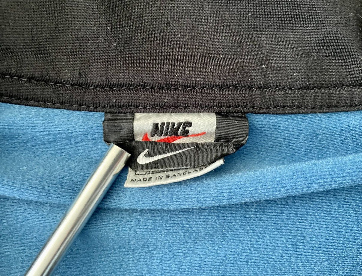 Nike × Vintage Nike Blue Black Vintage Track Jacket White tag Size US XL / EU 56 / 4 - 5 Thumbnail