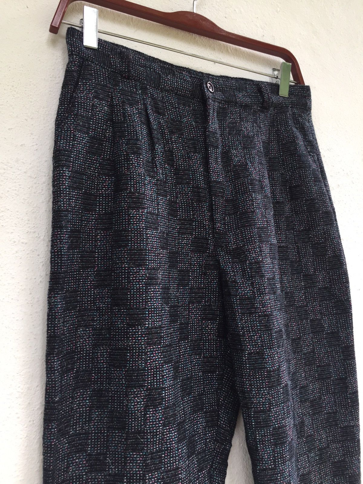 Japanese Brand TRIBAL JAPANESE BRAND CHECK CASUAL PANTS Size US 28 / EU 44 - 3 Thumbnail