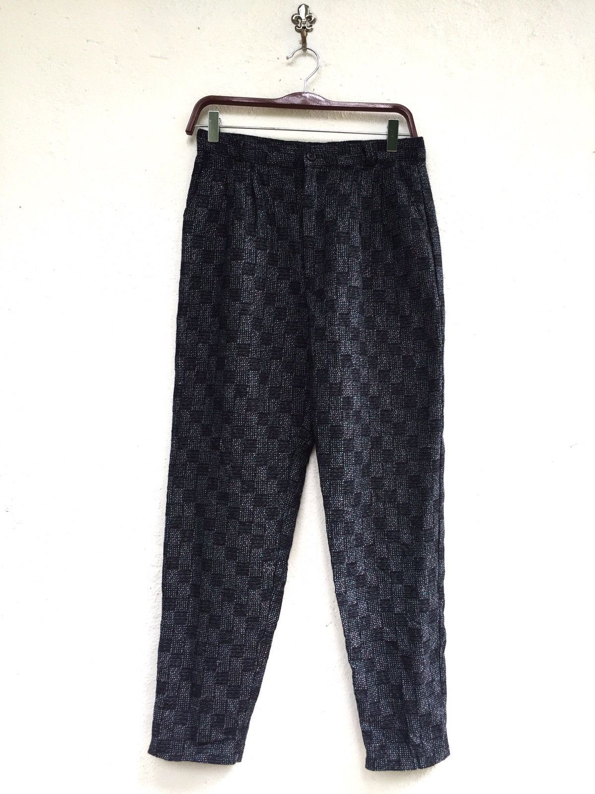 Japanese Brand TRIBAL JAPANESE BRAND CHECK CASUAL PANTS Size US 28 / EU 44 - 1 Thumbnail