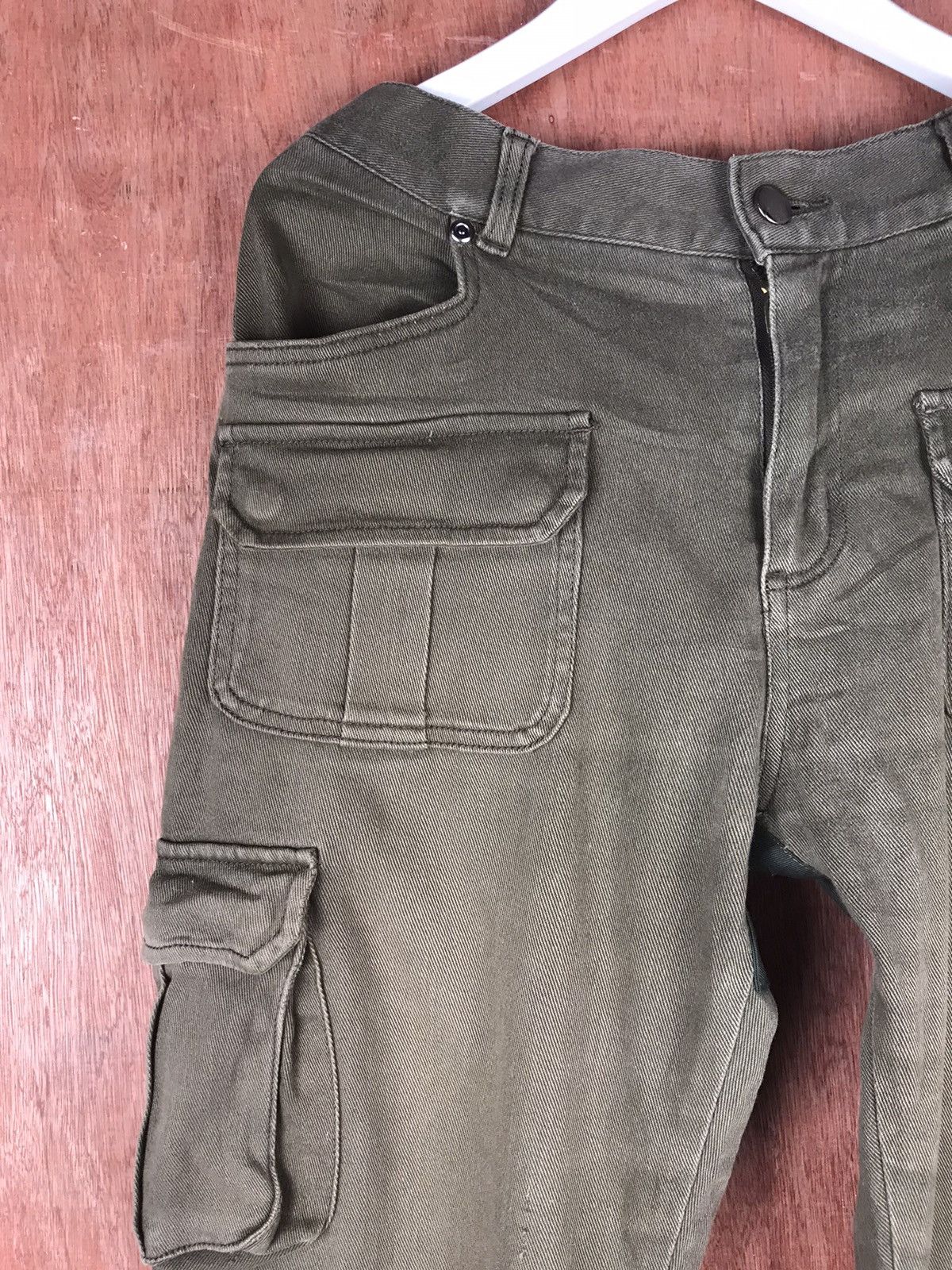Faded Glory × Japanese Brand Samrang multipocket utility tactical cargo Pants #M018 Size US 32 / EU 48 - 2 Thumbnail