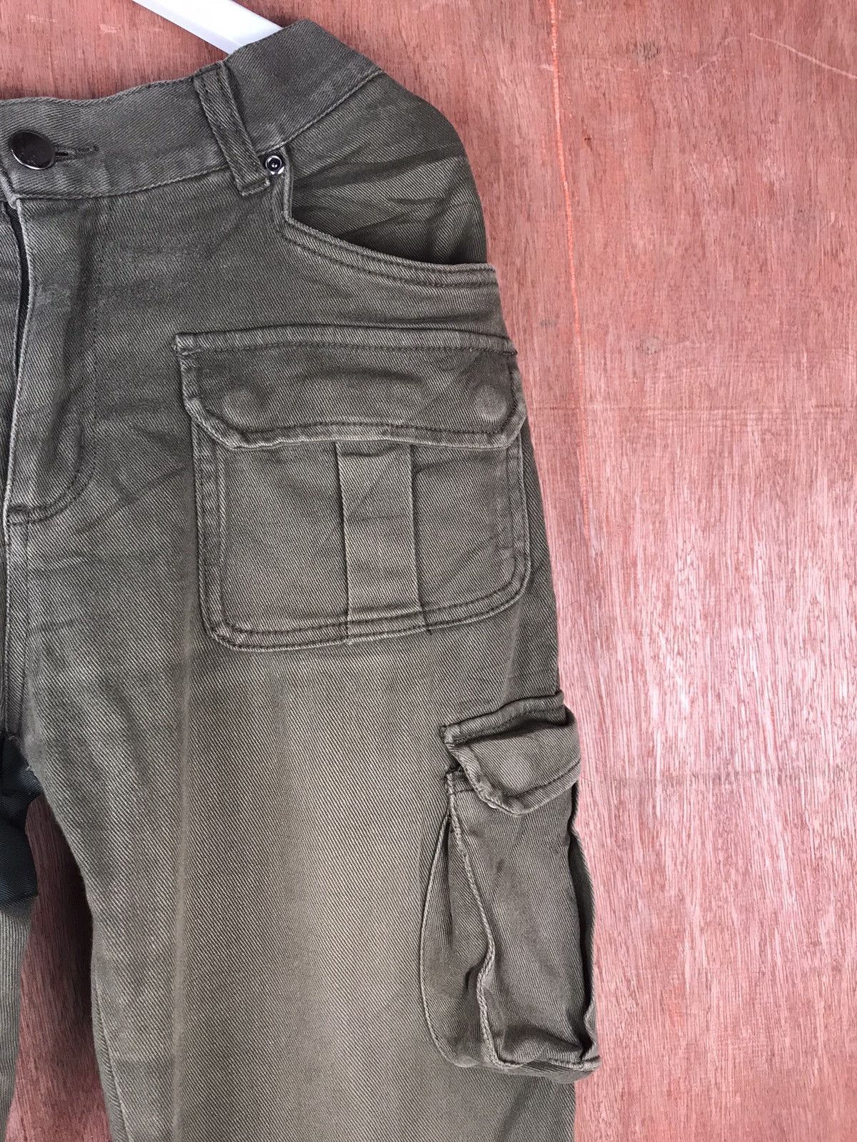 Faded Glory × Japanese Brand Samrang multipocket utility tactical cargo Pants #M018 Size US 32 / EU 48 - 3 Thumbnail
