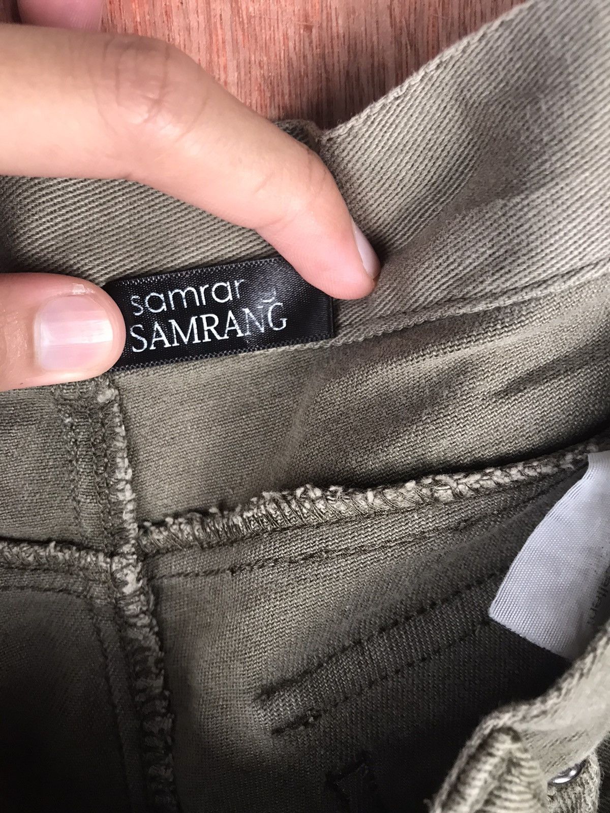 Faded Glory × Japanese Brand Samrang multipocket utility tactical cargo Pants #M018 Size US 32 / EU 48 - 12 Thumbnail