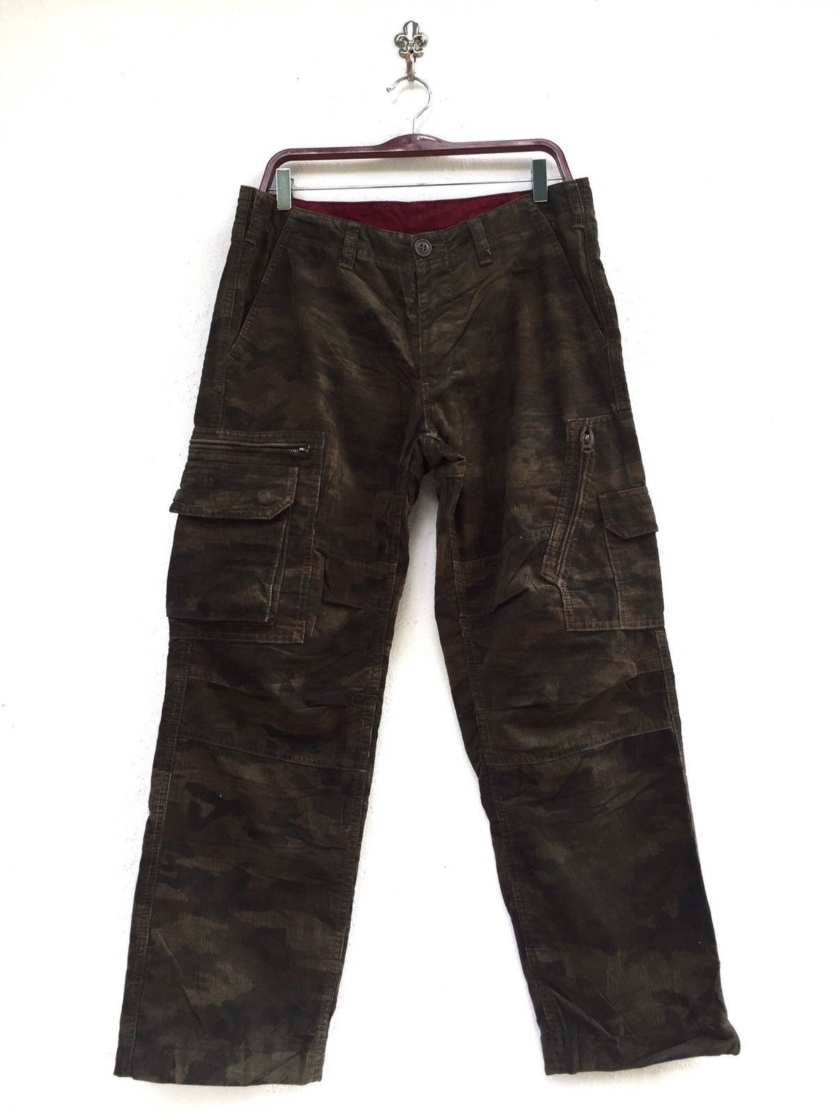 Japanese Brand RATTLE TRAP CAMO CARGO PANTS Size US 32 / EU 48 - 1 Thumbnail